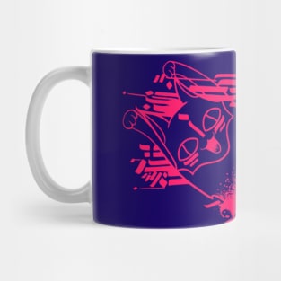 Flying cat Mug